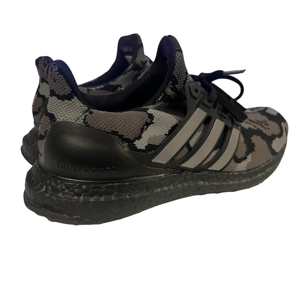 Nike Adidas BAPE Ultra Boost Bathing Ape 4.0 Camo Black Grey men’s size 8 G54784 - Picture 4 of 9